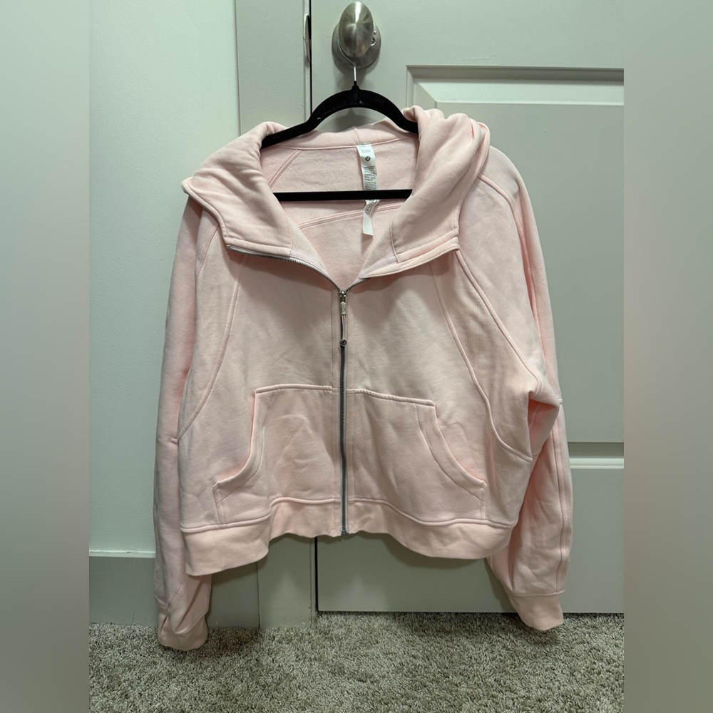 Lulu Lemon XL/XXL Strawberry Milkshake Full Zip Scuba Sweatshirt Hoodie. 💕⚡️